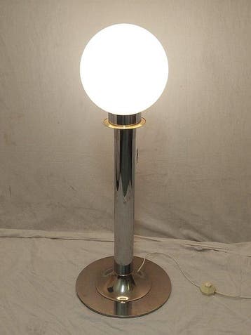 Lamp - Staal - Vloerlamp in twee kleuren