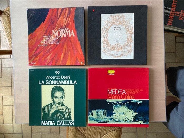 Maria Callas – Bellini / Donizetti - Bel Canto Opera Box, Cd's en Dvd's, Vinyl Singles