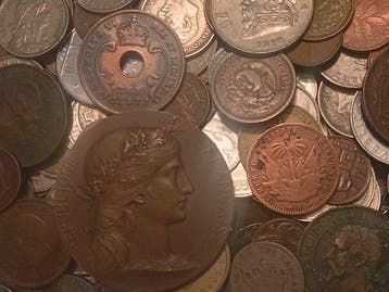 Wereld. Large lot of World Coins, 1800 to présent. (Zonder
