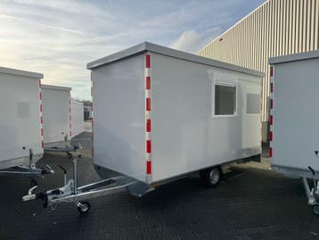 Schaftwagen – 4 x 2 meter – (Snelverkeer) - Nieuw - Grijs, Doe-het-zelf en Verbouw, Bouwketen en Schaftketen, Nieuw