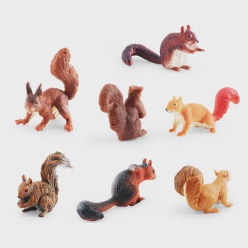 Realistische Dierenfiguren Collectie: Knaagdieren & Wilde Di