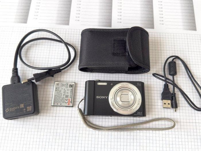 Sony DSC-W810 Digitale compact camera, Audio, Tv en Foto, Fotocamera's Digitaal