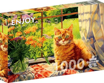 Country Kitchen Kitty Puzzel (1000 stukjes) | Enjoy Puzzle -, Hobby en Vrije tijd, Verzenden, Nieuw