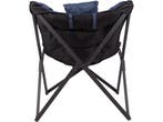 Bo-Camp Brandon - Relaxstoel - Gepolsterd Cationic - Blauw, Tuin en Terras, Verzenden, Zo goed als nieuw