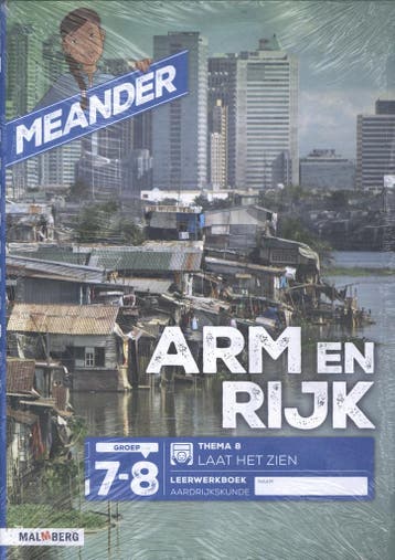 groep 7-8 thema 8 aardrijkskunde / Meander (5 ex) /, Verzenden, Zo goed als nieuw, N. van Beusekom