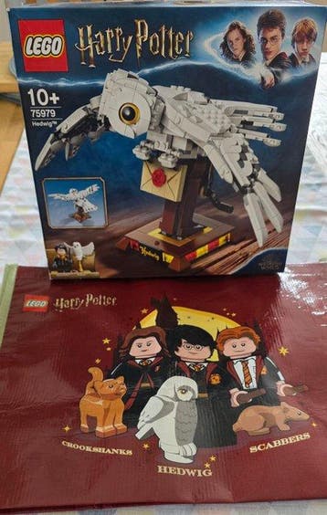 Lego Set - 75979 - Harry Potter - Hedwig + Rare LEGO Harry, Nieuw