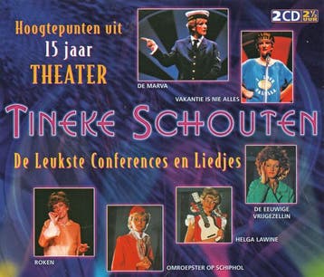 cd - Tineke Schouten - Hoogtepunten Uit 15 Jaar Theater, Verzenden, Zo goed als nieuw