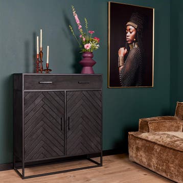 Kabinet kast New York | 100 cm | Starfurn, Ophalen of Verzenden, Nieuw
