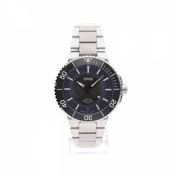 Oris Aquis Date 5-Days Cal. 400; Automatisch Heren Horloge, Overige merken, Polshorloge, Overige materialen, Ophalen of Verzenden