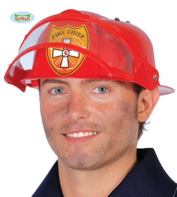 Brandweerhelm met vizier kind/volwassen, Ophalen of Verzenden, Nieuw