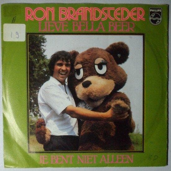 Ron Brandsteder - Lieve bella beer - Single, Cd's en Dvd's, Vinyl Singles, Verzenden