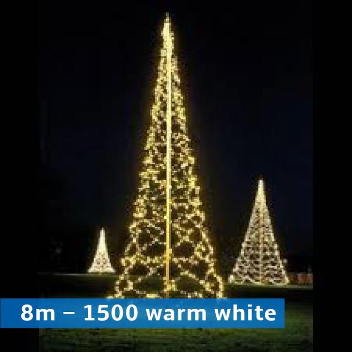 Fairybell 8 meter 1500 leds warm white, Diversen, Vlaggen en Wimpels, Nieuw