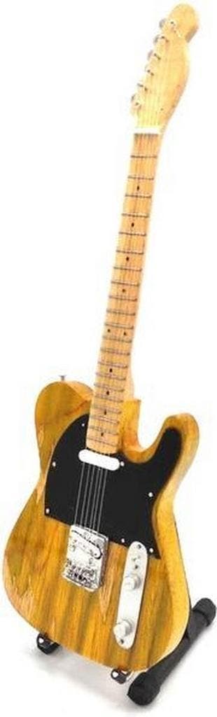 Miniatuur replica Fender gitaar - R. Wood The Rolling Stones, Ophalen of Verzenden, Nieuw, Pop, Beeldje of Miniatuur