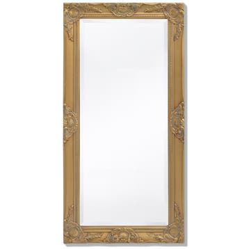 vidaXL Wandspiegel Barok 100 x 50 cm goud, Verzenden, Nieuw
