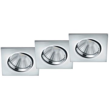 LED Spot 3 Pack - Inbouwspot - Trion Paniro - Vierkant 5W -, Ophalen of Verzenden, Nieuw