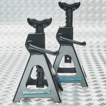 Datona Assteunen Auto set 3 ton - Datona - Zwart, Ophalen of Verzenden, Nieuw