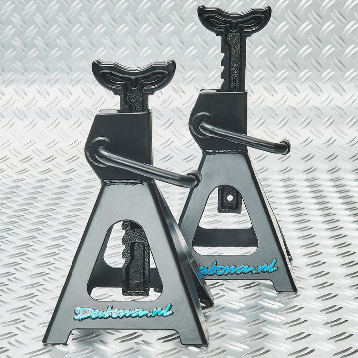 Datona Assteunen Auto set 3 ton - Datona - Zwart, Auto diversen, Krikken, Nieuw, Ophalen of Verzenden