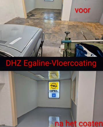 80m2 2K Garage vloercoating Epoxy/PU?? Werkplaats? Showroom?, Ophalen of Verzenden