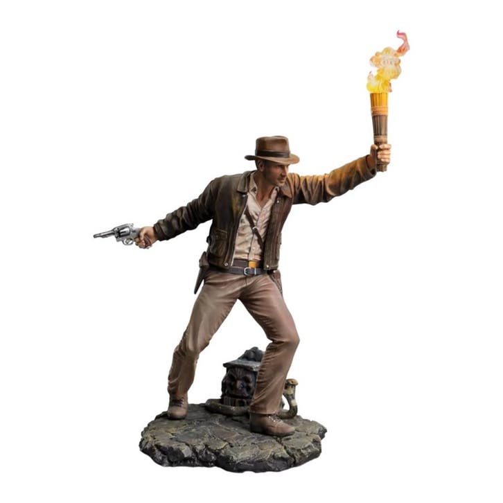 Iron Studios Figuur Indiana Jones - 1:10, Kinderen en Baby's, Speelgoed | Overig, Verzenden
