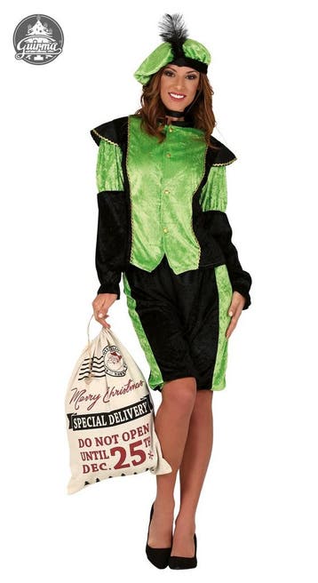 Dames pietenpak groen, Kleding | Dames, Ophalen of Verzenden, Nieuw