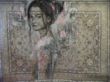 Jacqueline Klein Breteler - Whispers of spring.-painting