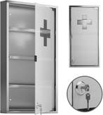 Hangkast badkamer - Medicijnkastje - Wandkast - Zilver - Jag, Verzenden, Zo goed als nieuw