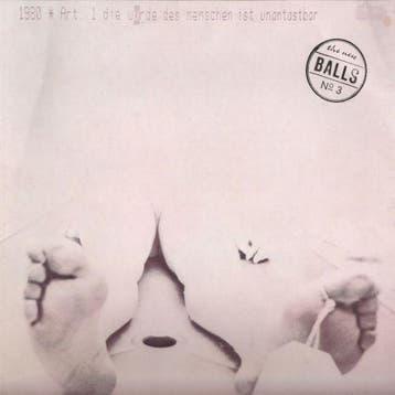 Big Balls &amp; The Great White Idiot - 1980 Art. 1 Die Würd, Ophalen of Verzenden, Gebruikt