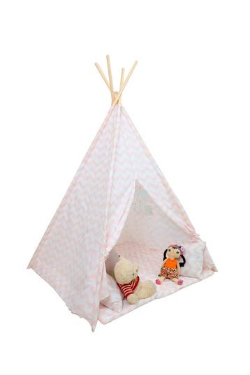Tipi tent Roze Zigzag | Nieuw | Scherpe Prijs | NU!, Nieuw, Ophalen of Verzenden, 100 cm of meer, Minder dan 140 cm