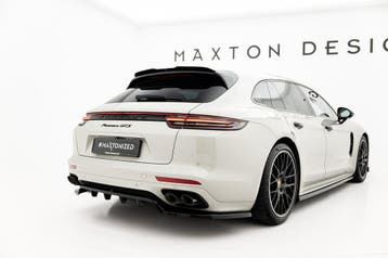Maxton Diffuser Splitter Porsche Panamera E-Hybrid 971, Verzenden