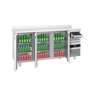 GGM Gastro | Barkoelkast PREMIUM - 2135x600mm - met 3 |, Verzenden, Nieuw in verpakking, Meubilair