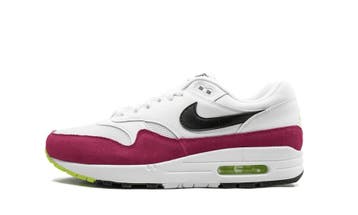 Nike Air Max 1 White Black Volt Rush Pink, Nieuw