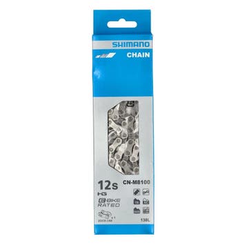 Ketting 12 speed Shimano CN-M8100 met quick link - 138 schak, Verzenden, Nieuw