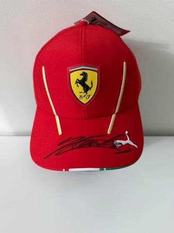 Ferrari - Charles Leclerc - 2024 - Honkbalpet, Nieuw