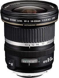 Canon EF-S 10-22 mm F3.5-4.5 USM 77 mm filter (geschikt voor, Verzenden, Zo goed als nieuw, Groothoeklens