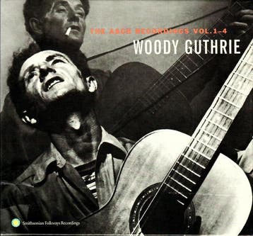 cd box - Woody Guthrie - The Asch Recordings Vol. 1-4, Verzenden, Zo goed als nieuw