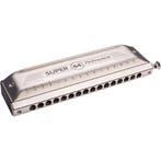 Hohner Super 64 chromatische mondharmonica met etui, Muziek en Instrumenten, Blaasinstrumenten | Mondharmonica's, Verzenden, Nieuw