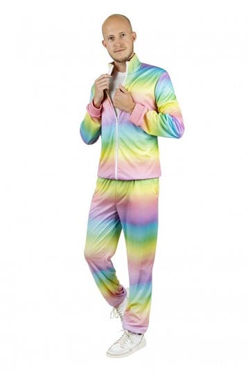 Fout Trainingspak Regenboog Pastel Heren, Ophalen of Verzenden, Nieuw