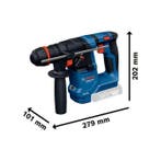 Boorhamer - Bosch - GBH 18V-18 X - Draadloos - OneChuck-b..., Doe-het-zelf en Verbouw, Gereedschap | Handgereedschap, Verzenden