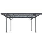 Carport / Terrasdak - Platdak - 5 x 3 m - Donkergrijs, Verzenden, Nieuw