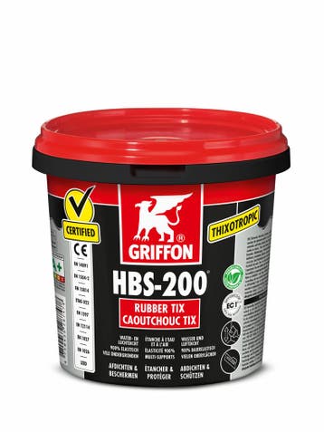 Griffon hbs 200 rubber tix 1 liter, Verzenden, Nieuw