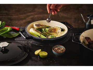 Tasman Dutch Oven en Grill - Gietijzeren Kookpot Ø29 cm -, Verzenden, Nieuw
