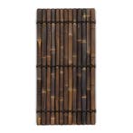 Bamboe schutting halfrond - 90 x 180 cm - Donker - Eviro Bam, Verzenden, Nieuw