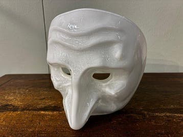 Venini - Venini Studio - Vaas - carnavalsmasker - Glas