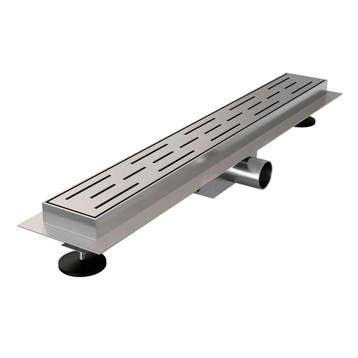 Brauer Douchegoot met Standaard Rooster en Flens - 60 cm -, Ophalen of Verzenden, Nieuw, Rvs