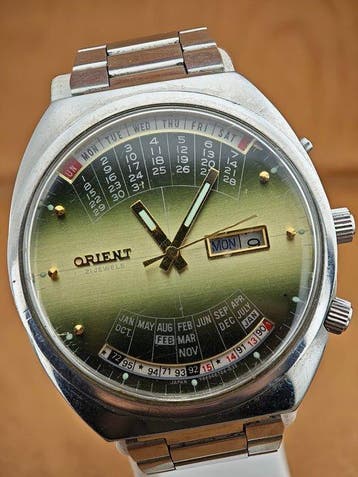 Orient - Multi-Year Calendar Automatic – Ref. Y469672-4A –, Nieuw