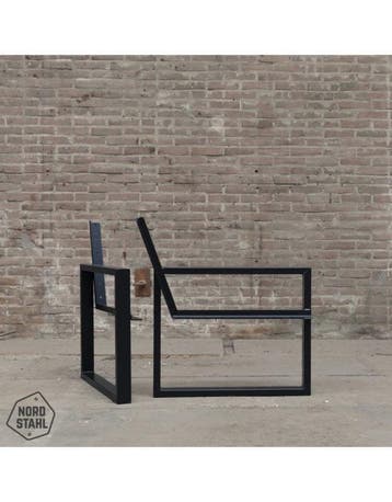 Stalen bankpoten - Loungeset frame - Nordstahl, Verzenden, Nieuw