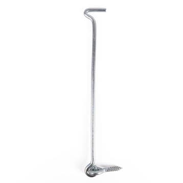 Benson Verzinkte windhaak - 25 cm - Ø 5,88 mm - Inclusief.., Ophalen of Verzenden, Nieuw