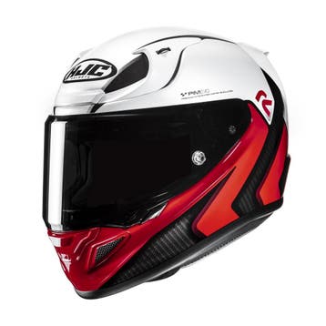 HJC RPHA 12 Kos Wit Rood Integraalhelm, Nieuw met kaartje, HJC, Integraalhelm, Heren