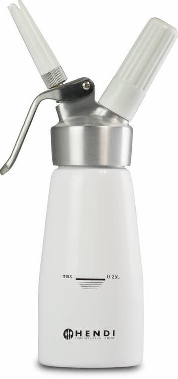Slagroomapparaat 0,5 Liter | Wit, Verzenden