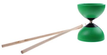 Diabolo (10cm) - Groen | HOT Games - Buitenspeelgoed, Kinderen en Baby's, Verzenden, Nieuw